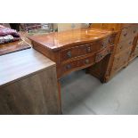 Bow fronted sideboard of 4 drawers