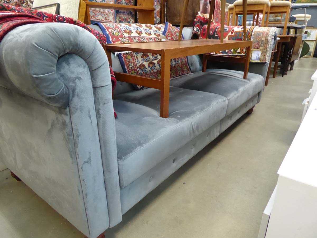 3 seater sofa in grey draylon