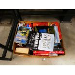 +VAT Box of books and DVD's