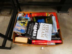 +VAT Box of books and DVD's