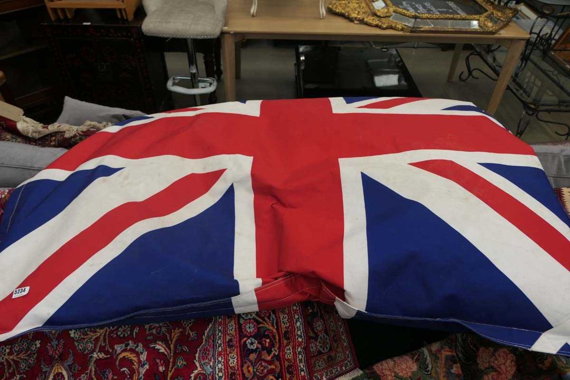 Union Jack bean bag