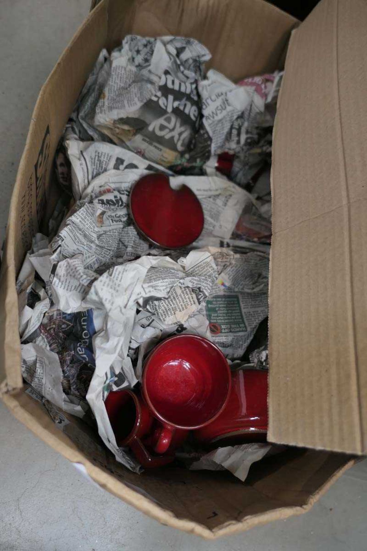 Four boxes of assorted crockery and household china - Image 4 of 4