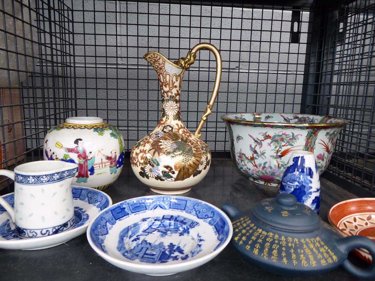 Qty of items to include oriental and other china