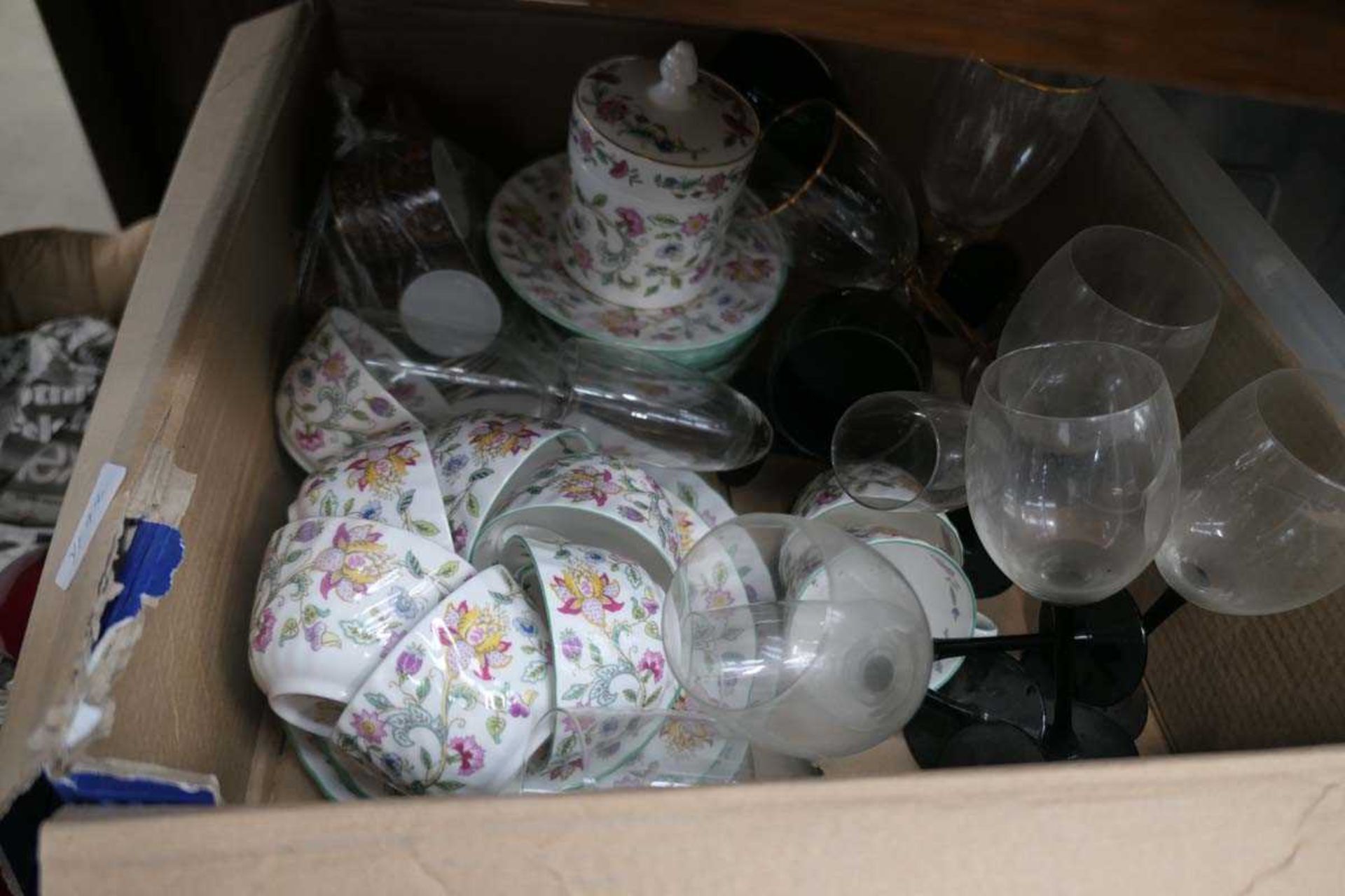 Four boxes of assorted crockery and household china - Image 3 of 4
