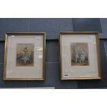 Two framed and glazed pictures of dancers