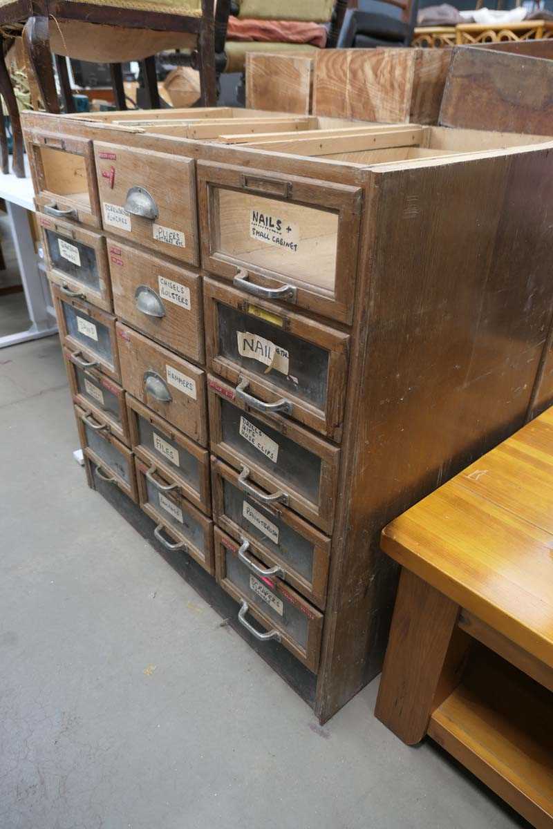 Drapers multi drawer cabinet Width: 36"Depth: 21"Height: 37"(These are approximate measurements) - Bild 2 aus 2