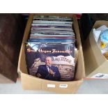 Box of assorted LP's