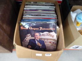 Box of assorted LP's