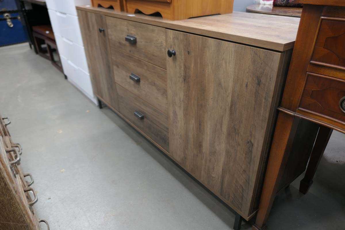 Modern 2 door by 3 drawer sideboard