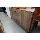 Modern 2 door by 3 drawer sideboard