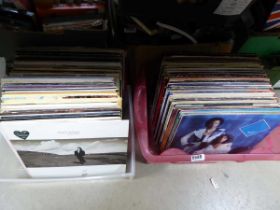 2 boxes of LP's containing Tanita Tikaram, White Gold and Barry White