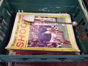 Single box of Shoot magazines