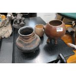 Small quantity of tribal pottery