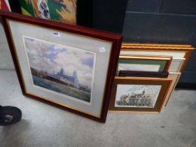 Framed and glazed pictures of Mersey Memories