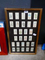 Cigarette card picture with Dickens characters