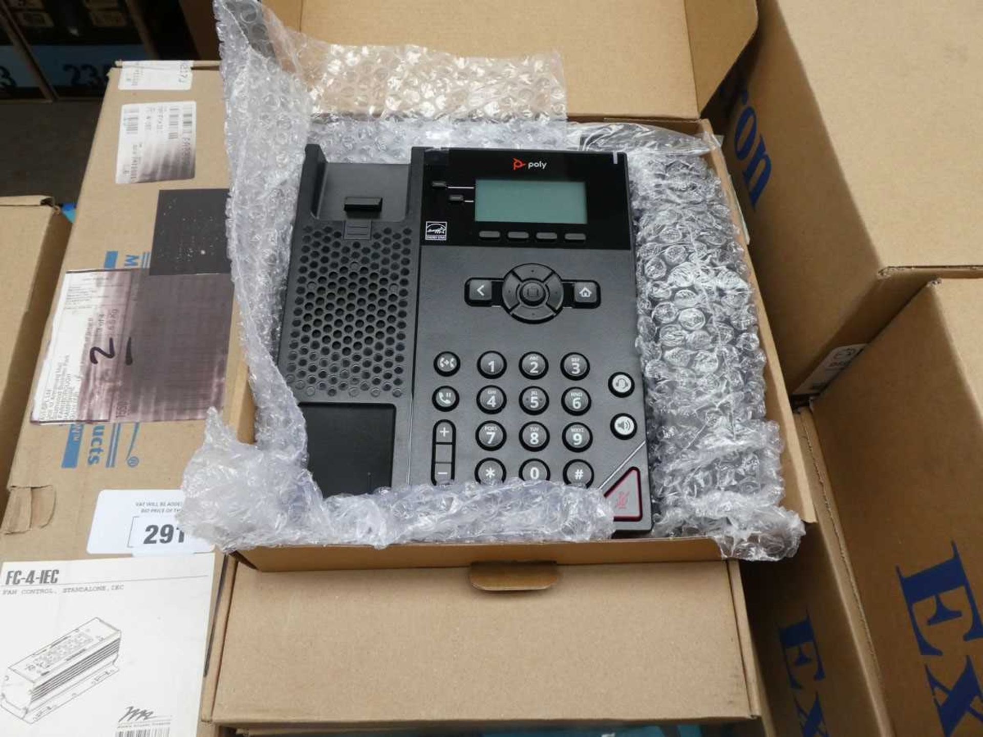 +VAT 9x Boxed Poly VVX 150 Business IP phones