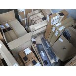 +VAT Pallet of assorted Middle Atlanic Products rack components and parts including L5 shock mount