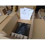 +VAT Boxed pair of Sonance Professional Series PSP83Tblk pendant speakers