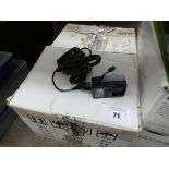 +VAT Various keyboards, printer and TV One 5 volt power supplies
