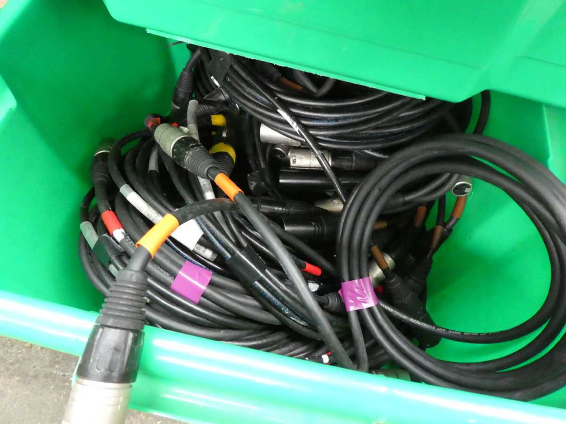 +VAT 2 trays of assorted connectors, power cables, sound connectors etc - Image 3 of 3