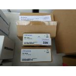 +VAT 3 boxes including 1 Extron AC+USB 311UK power module for cable cubby and 2 Extron TMK 120R