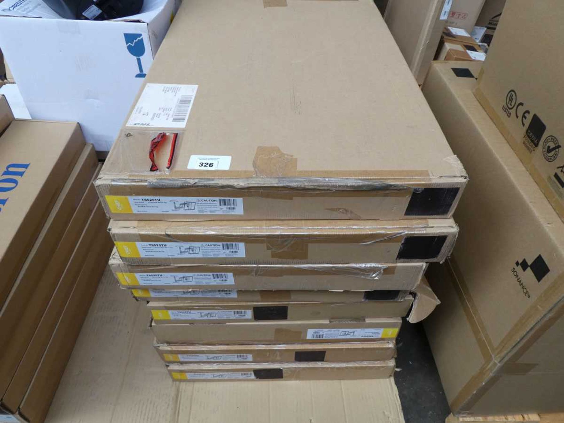 +VAT 8x boxed Chief TS525TU dual swing wall display mounts - Image 2 of 2