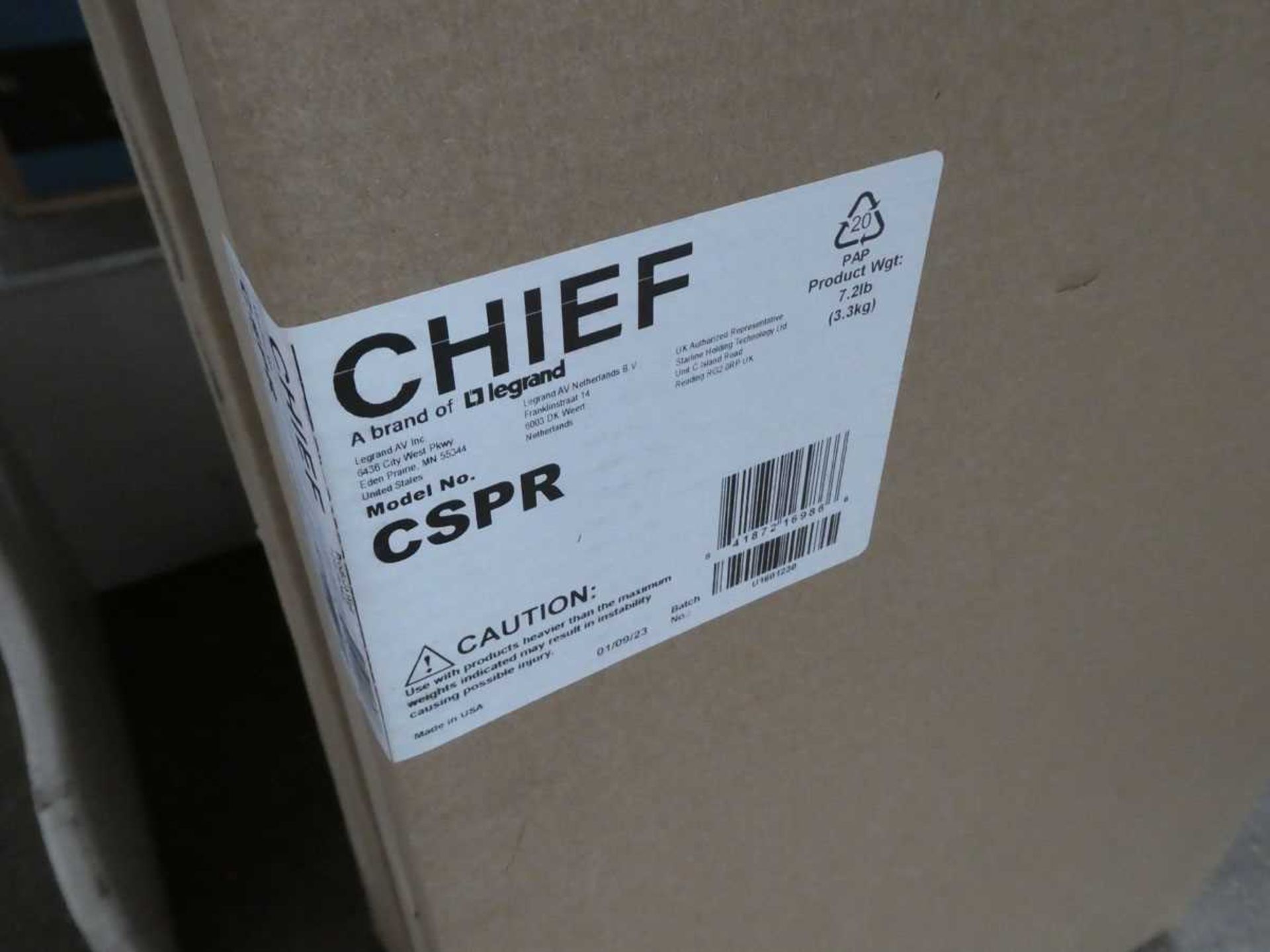 +VAT 7 boxed Chief CSER component storage panels - Bild 2 aus 2