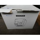 +VAT 2 boxed electric hand dryers