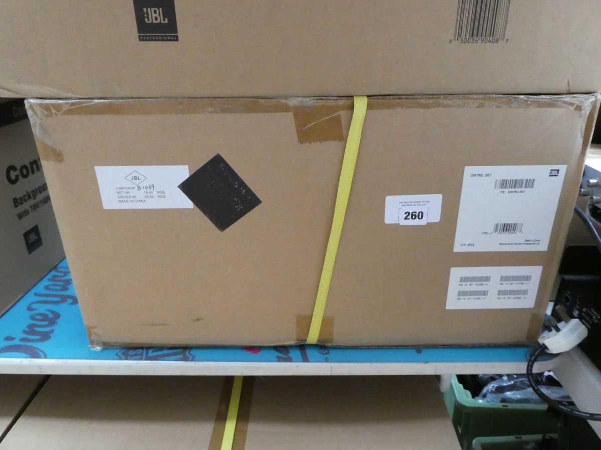 +VAT Boxed 4x JBL Control Contractor Series 26ct background/foreground ceiling speakers