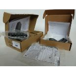 +VAT 3x Cisco items including 1 ATA 190 Series analogue telephone adapter with power supply, 1 Cisco
