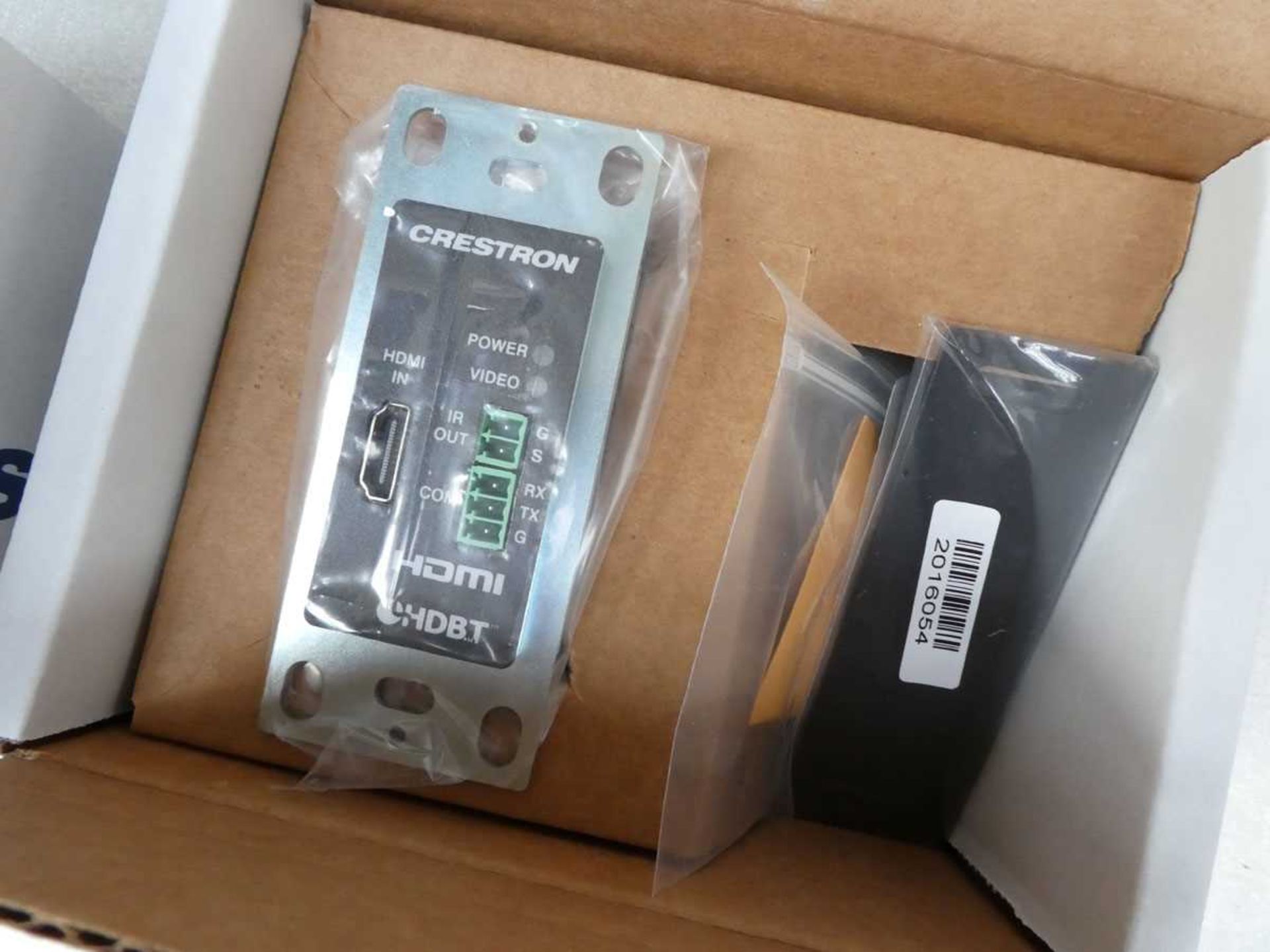 +VAT 2 Crestron DMTX-4KZ-100C-1GBT wall plate transmitters - Image 4 of 5