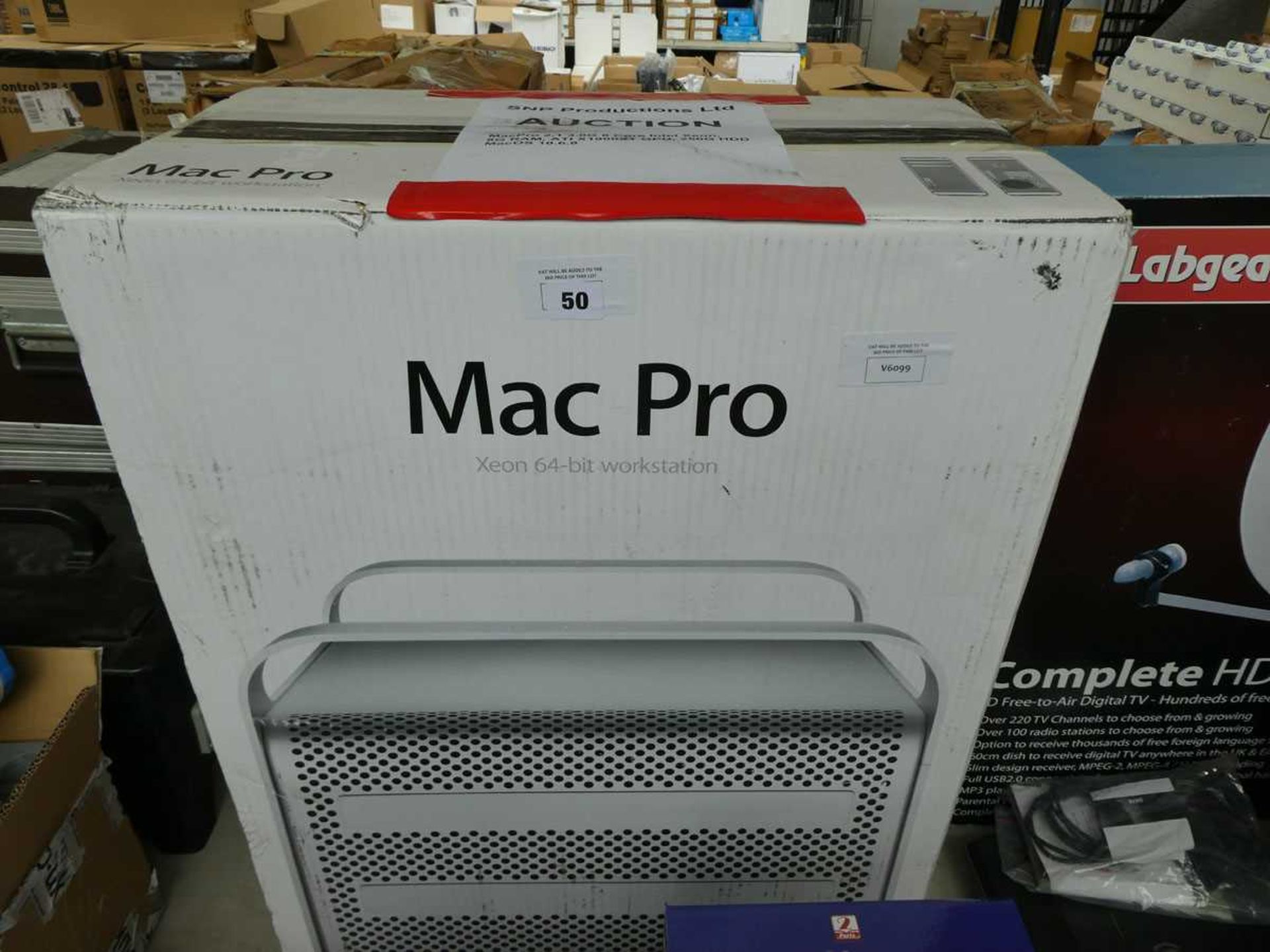 +VAT Apple Mac Pro 2.1 3.0G 8 Core intel Xeon with 8gb RAM, 250GB HDD and box