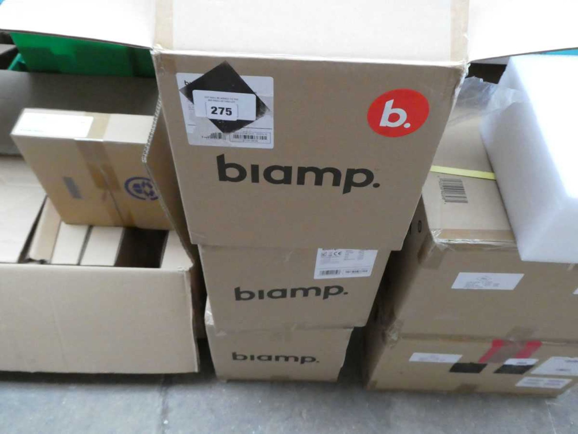 +VAT 3x Boxed Biamp P30DT-BL pendant speakers - Image 2 of 2