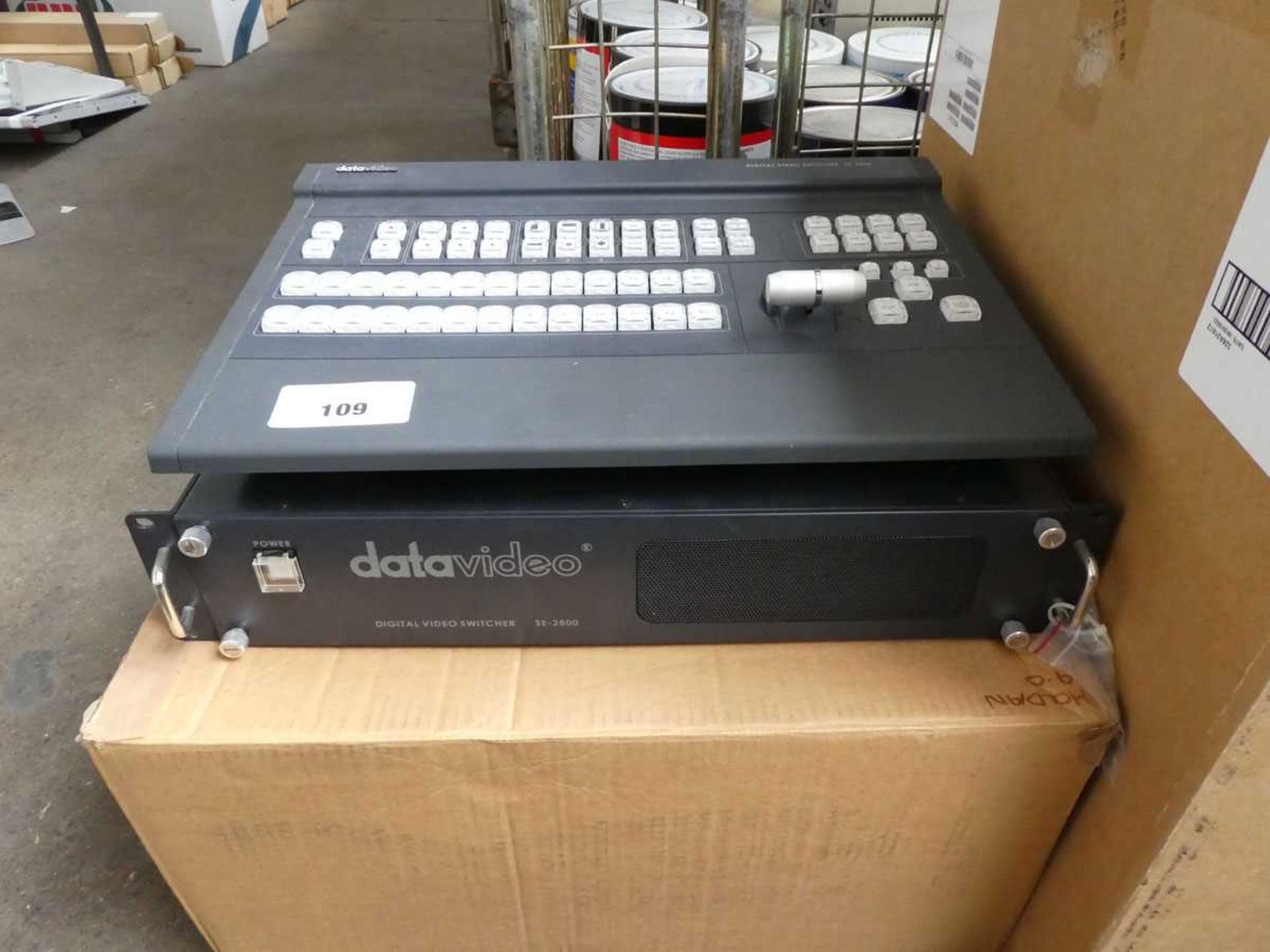+VAT Data Video digital video switcher and controller, model no. SE2800
