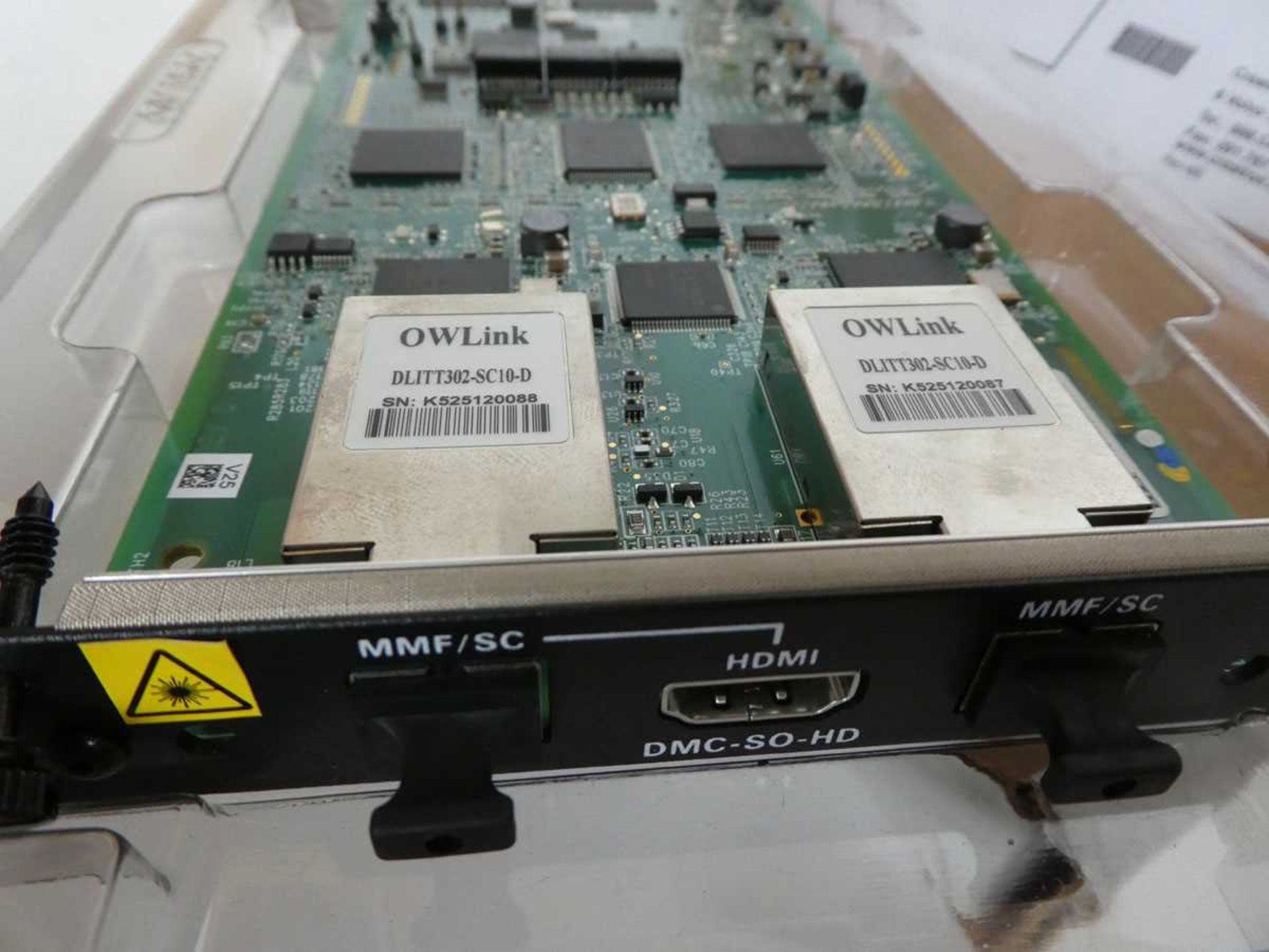 +VAT Crestron DMC-SO-HD DM Card with 2 fibre and 1 HDMI connection - Image 4 of 4