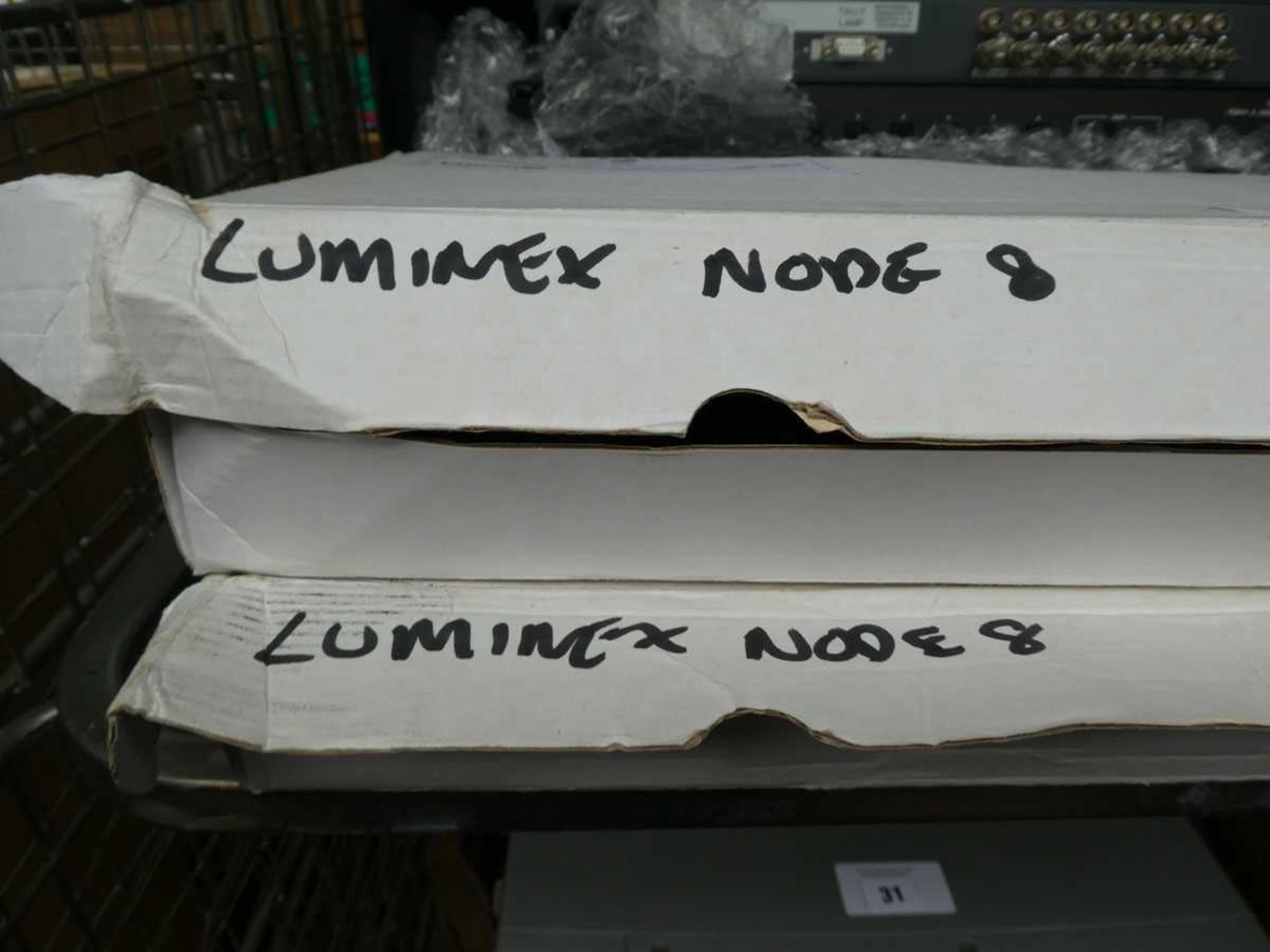+VAT 2 Luminex DMX8 splitter hubs with boxes - Image 4 of 4