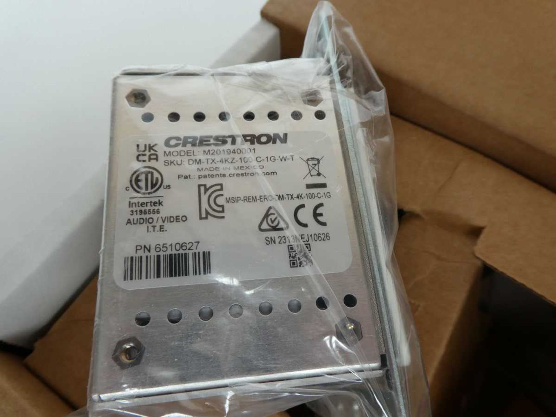 +VAT 5x Boxed Crestron DM-TX-4KZ-100-C-1G Digital media modules - Bild 3 aus 3