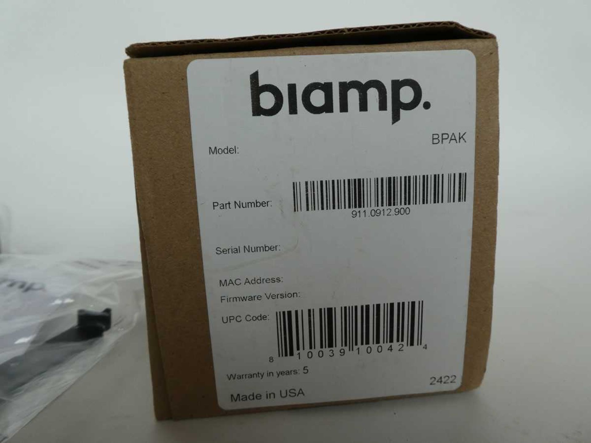 +VAT 3x boxed Biamp BPAK clip kits - Image 2 of 2
