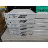 +VAT 6 Rohde & Schwarz DVNS1 DTV monitoring system units for rack mounting with manuals