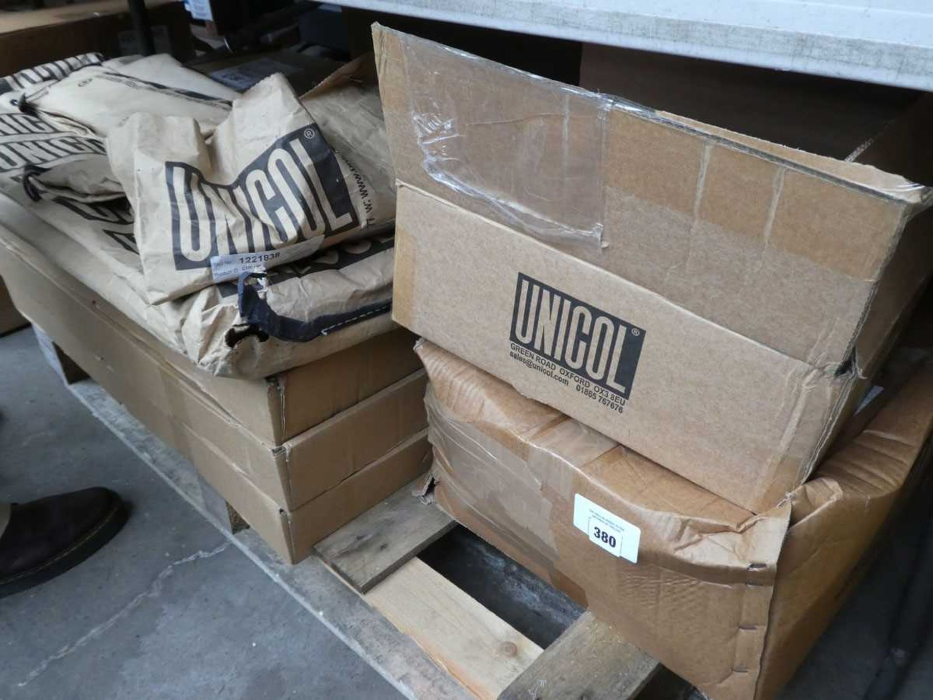 +VAT Pallet of assorted UNICOL parts & components