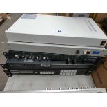 +VAT 5 units including a Spider ODM66 DVI 6x6 Matrix router, and Extron SW4VGAXI auto switch,