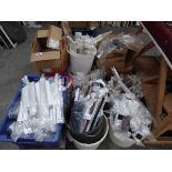 Quantity of PVCu window vents and associated items
