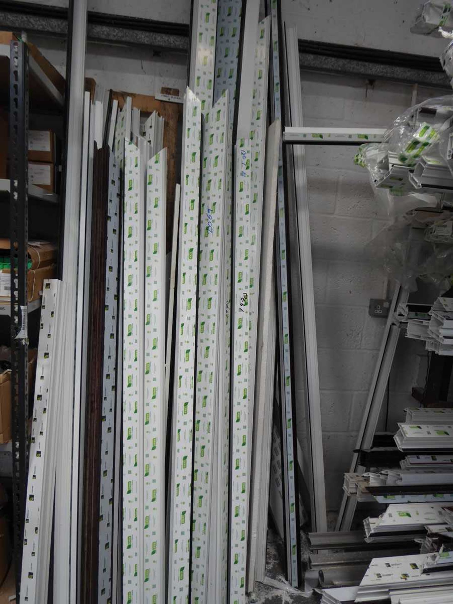 Large quantity of Liniar PVCu profile including frame and bead - Image 3 of 4