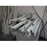 Quantity of cut sections of PVCu profile