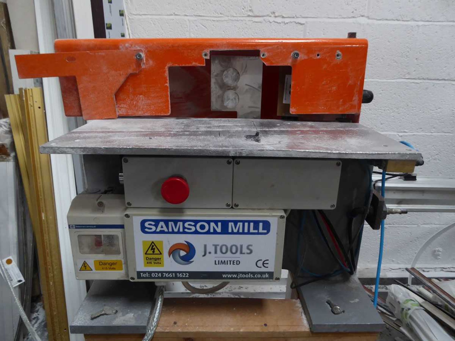 J. Tools Samson Mill bench top milling machine, serial no, 0036, year 2002 - Image 2 of 5