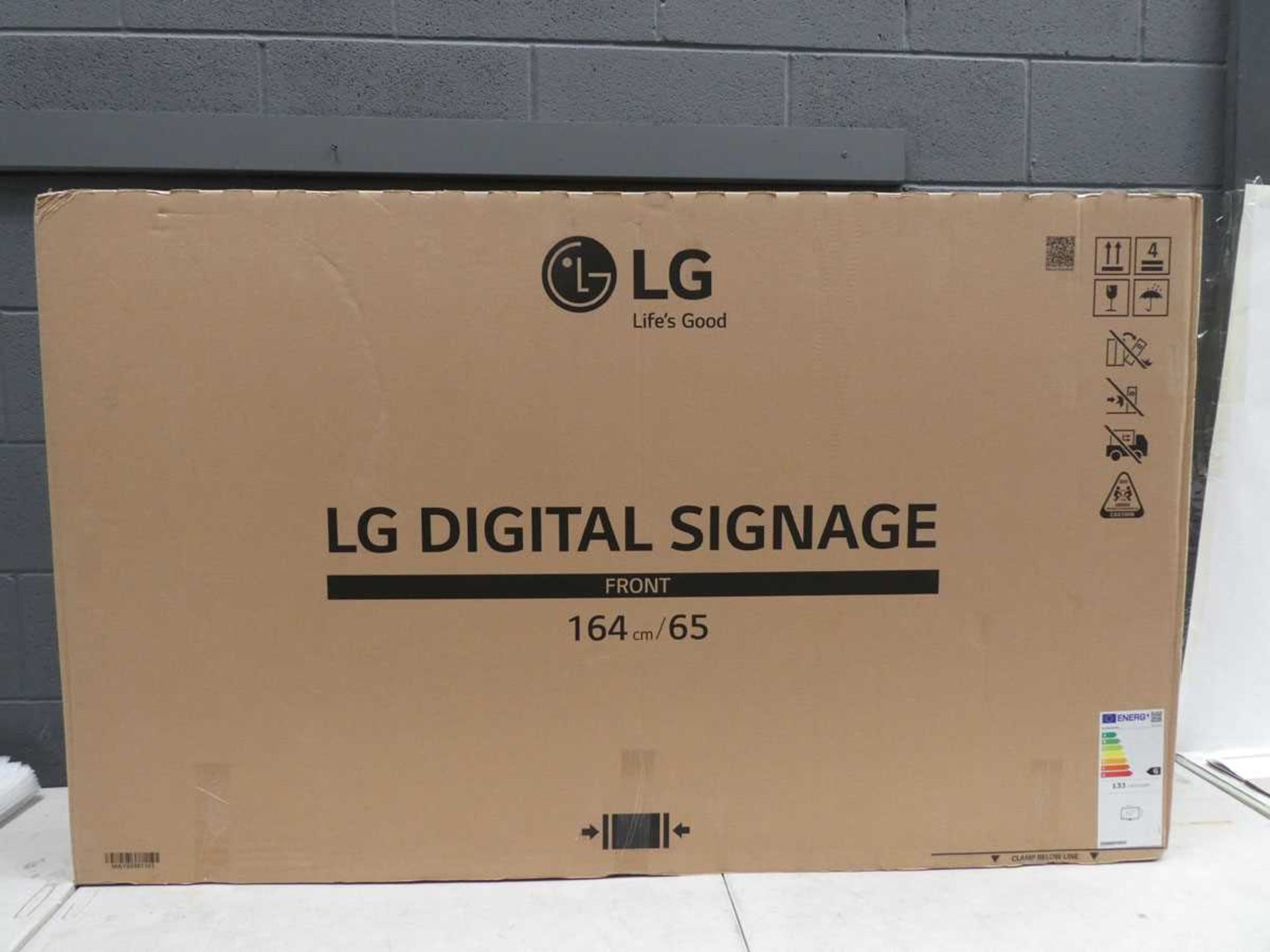 LG Model 65UM3DG 65" Digital Signage Display 4K UHD LED Monitor with detachable remote sensor, - Image 2 of 2