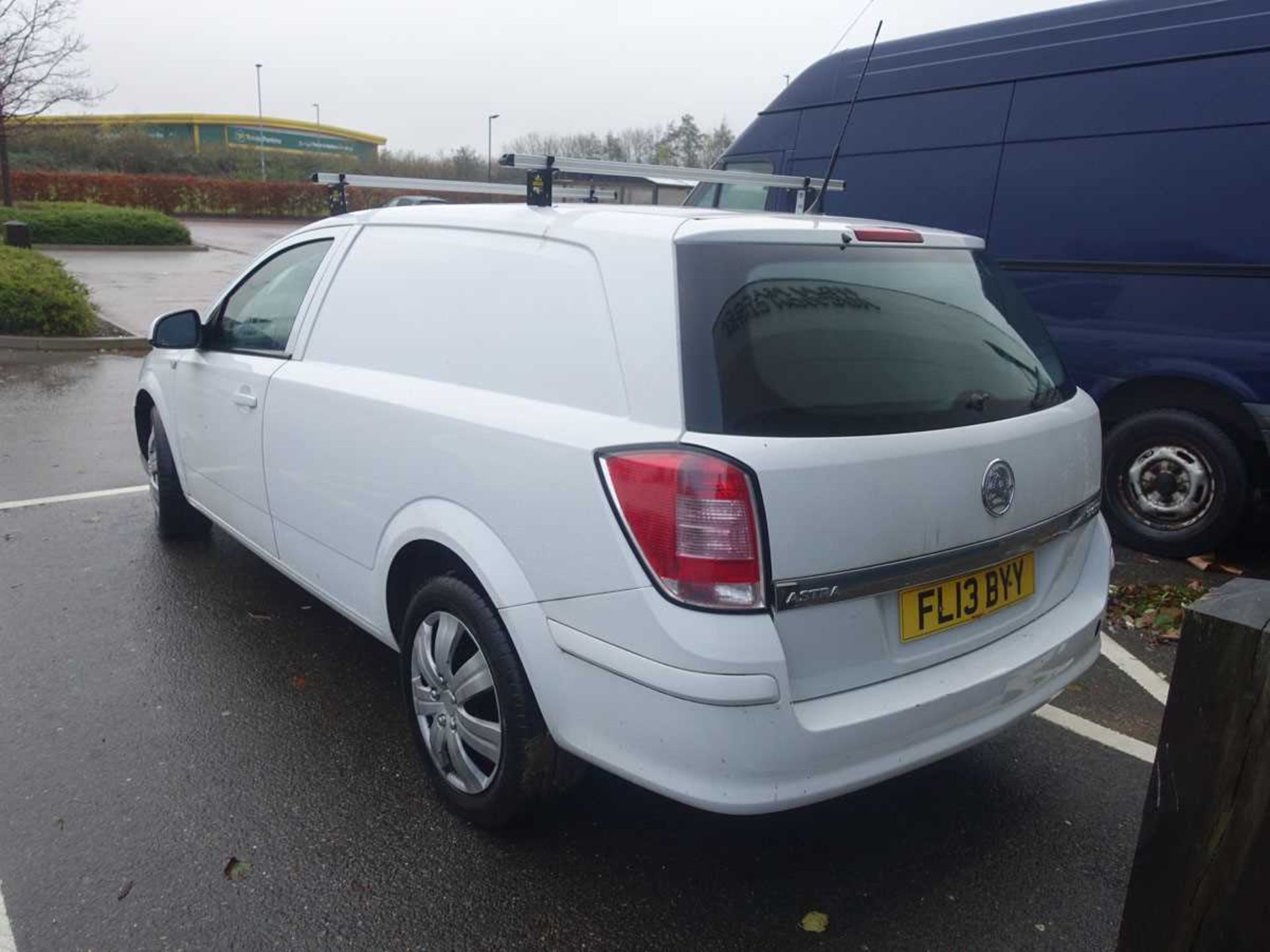 +VAT (FL13 BYY) 2013 Vauxhall Astra Club EcoFlex car-derived van in white, 1686cc diesel, 6-speed - Image 4 of 10