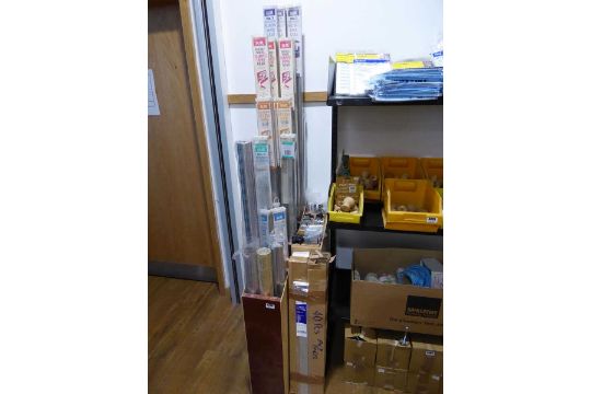 An assortment of items to include Slik double wheel sliding door gear sets, Slik bullrace sliding - Image 1 of 2