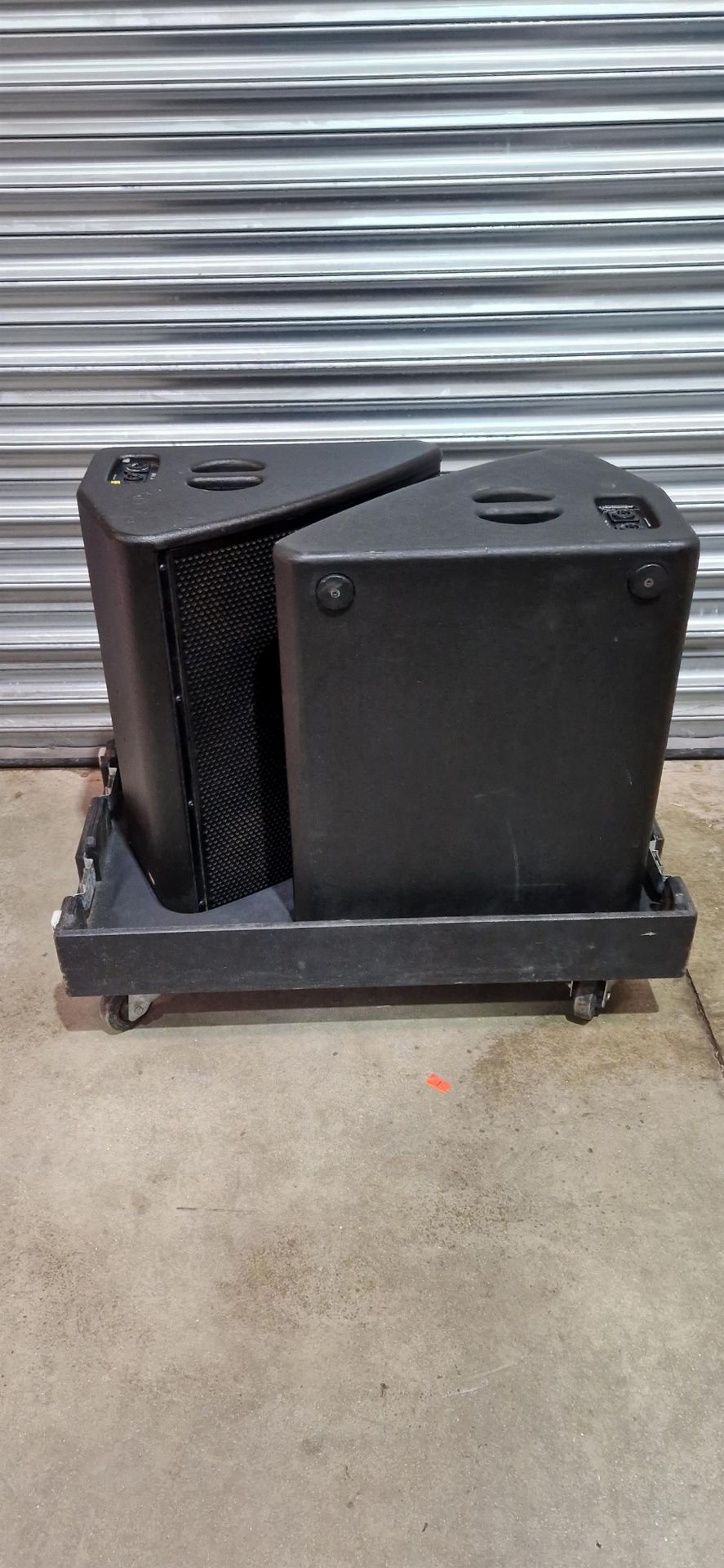 A Pair of Turbosound TFM-560 bi-amped floor monitors in Flight Case (located at Production Hire, - Image 4 of 6