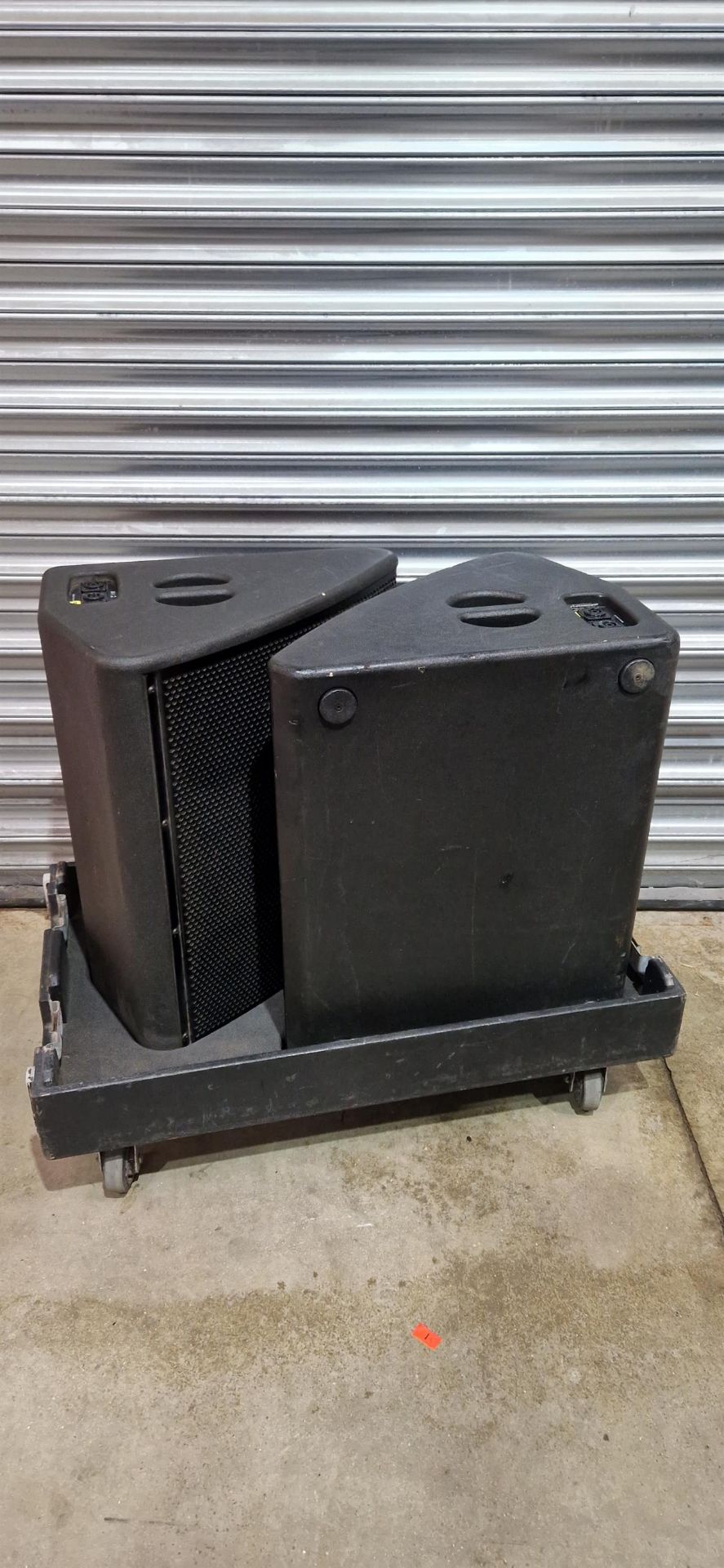 A Pair of Turbosound TFM-560 bi-amped floor monitors in Flight Case (located at Production Hire, - Image 3 of 6